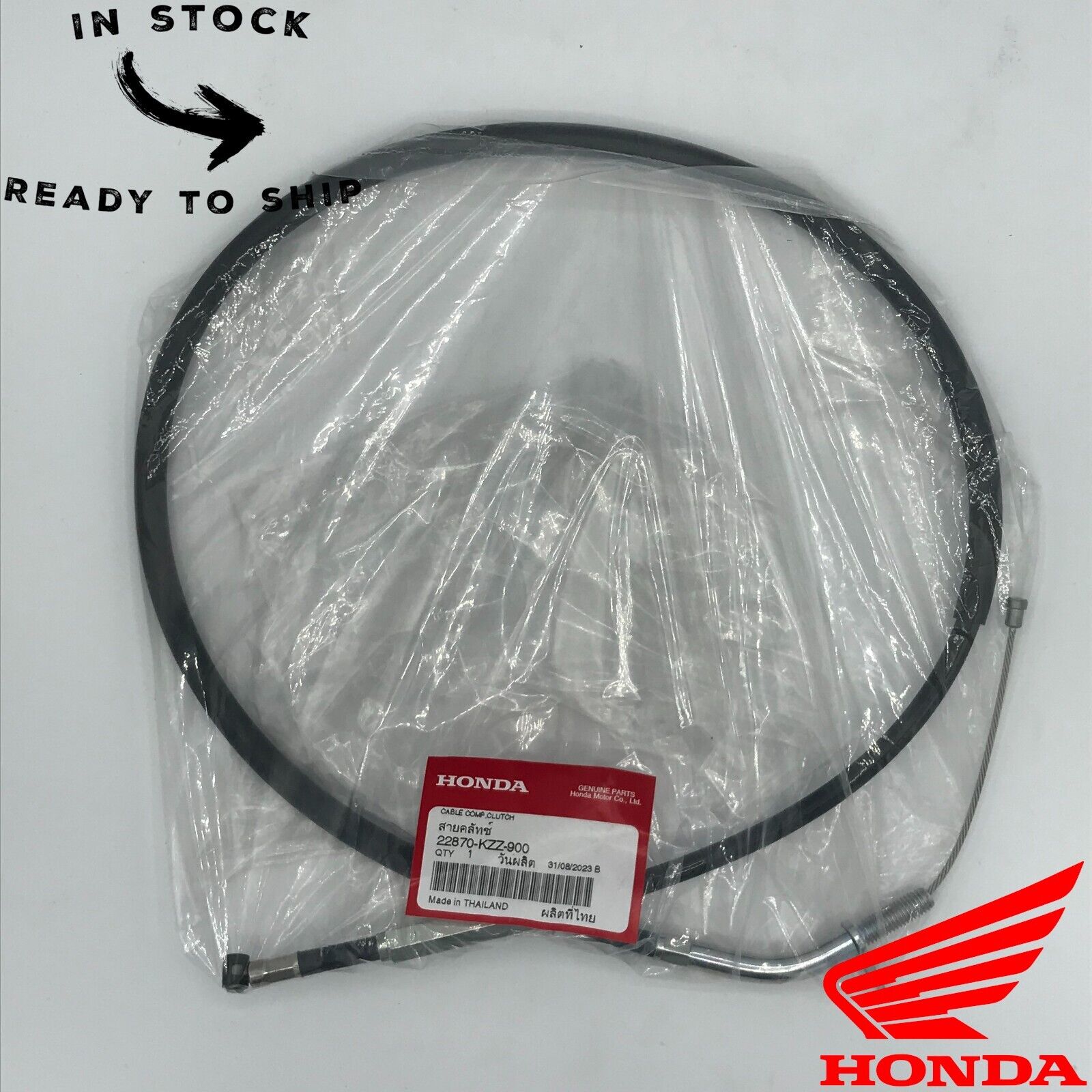 Genuine OEM Honda Clutch Cable 22870-KZZ-900