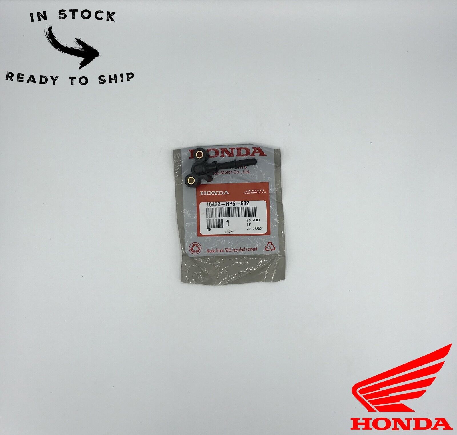 Genuine OEM Honda Fuel Injector Joint Cap 16422-HP5-602