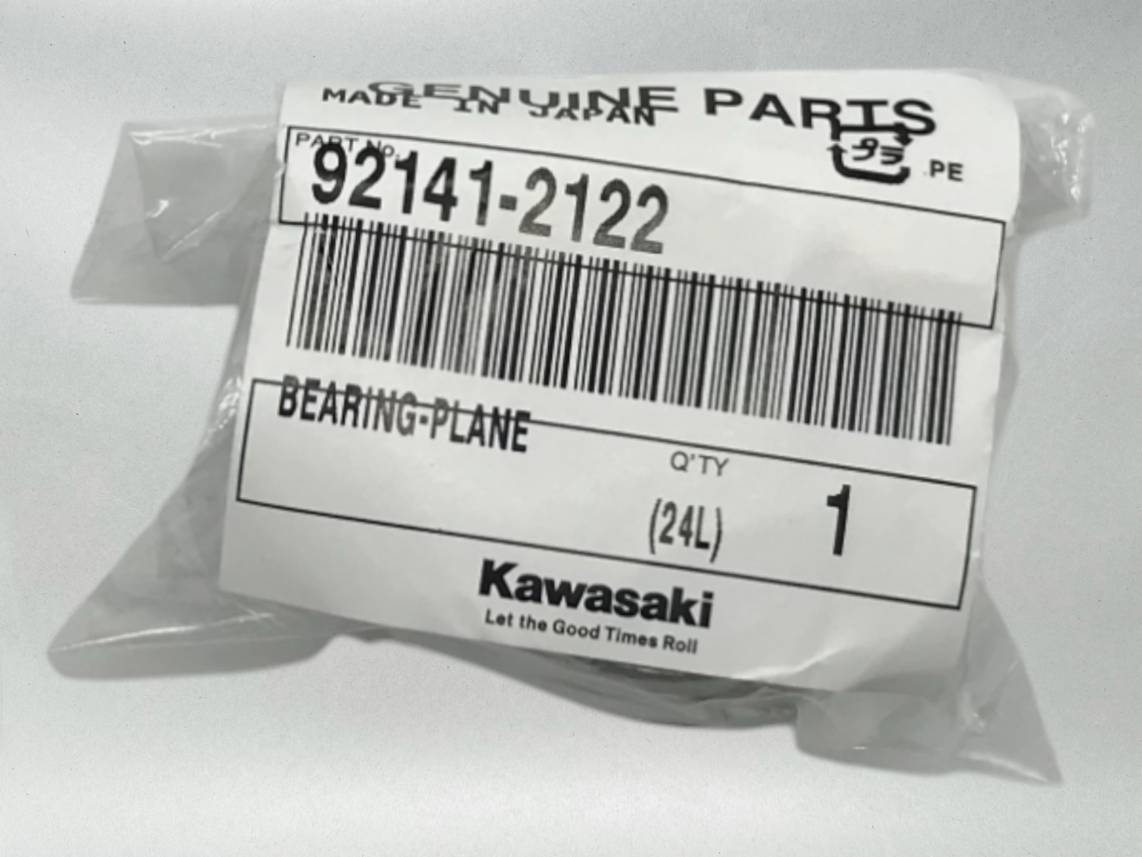 Kawasaki Genuine OEM Authentic PLANE BEARING, FD620D ENGINE, 14D14 92141-2122
