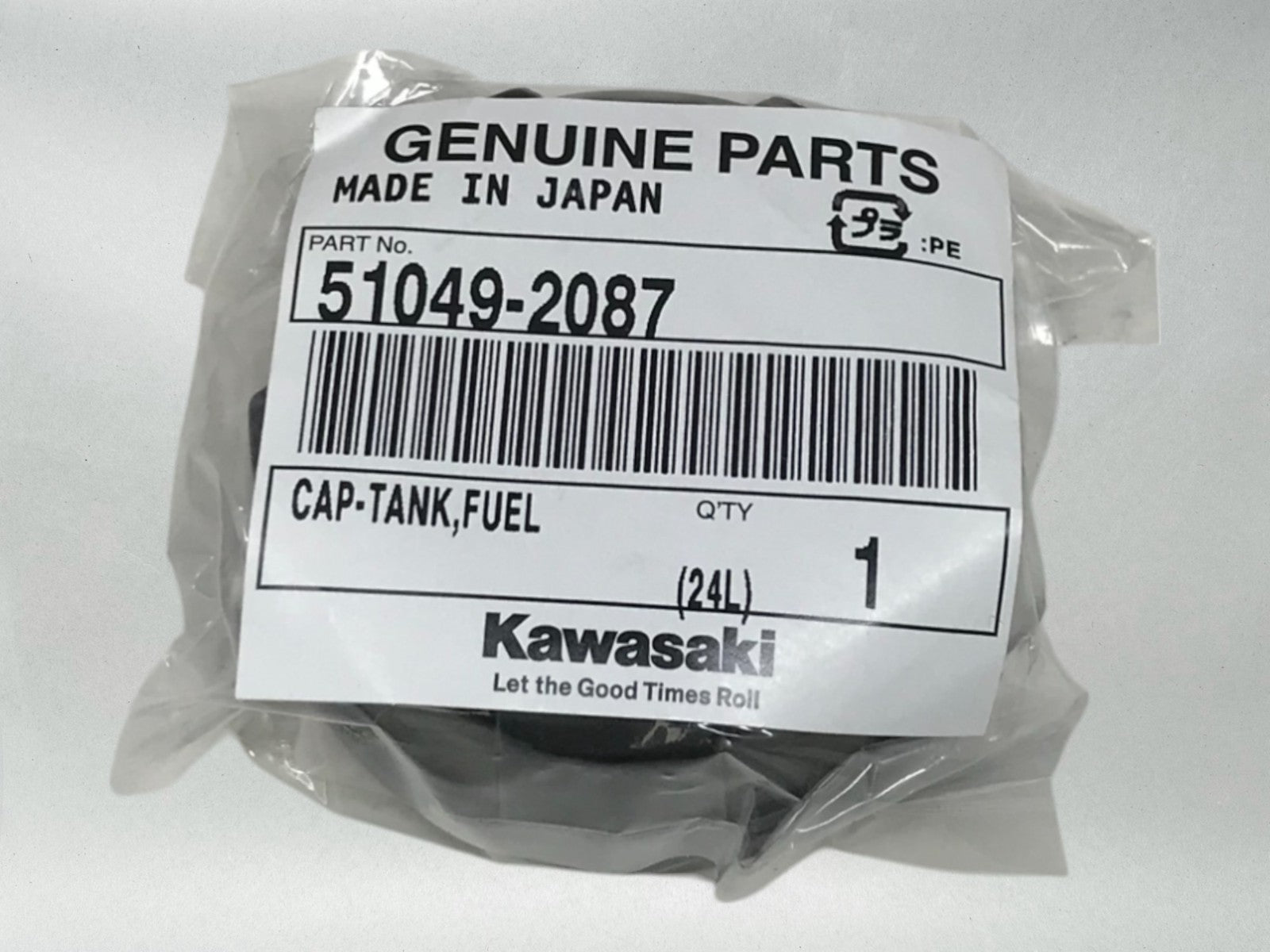 Kawasaki Genuine OEM Authentic GENUINE OEM KAWASAKI PART # 51049-2087 FUEL CAP