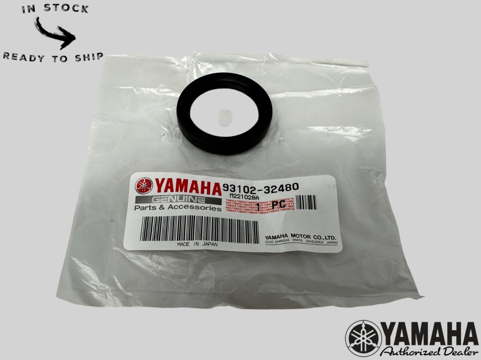 Yamaha Genuine OEM Authentic Oil Seal 93102-32480-00