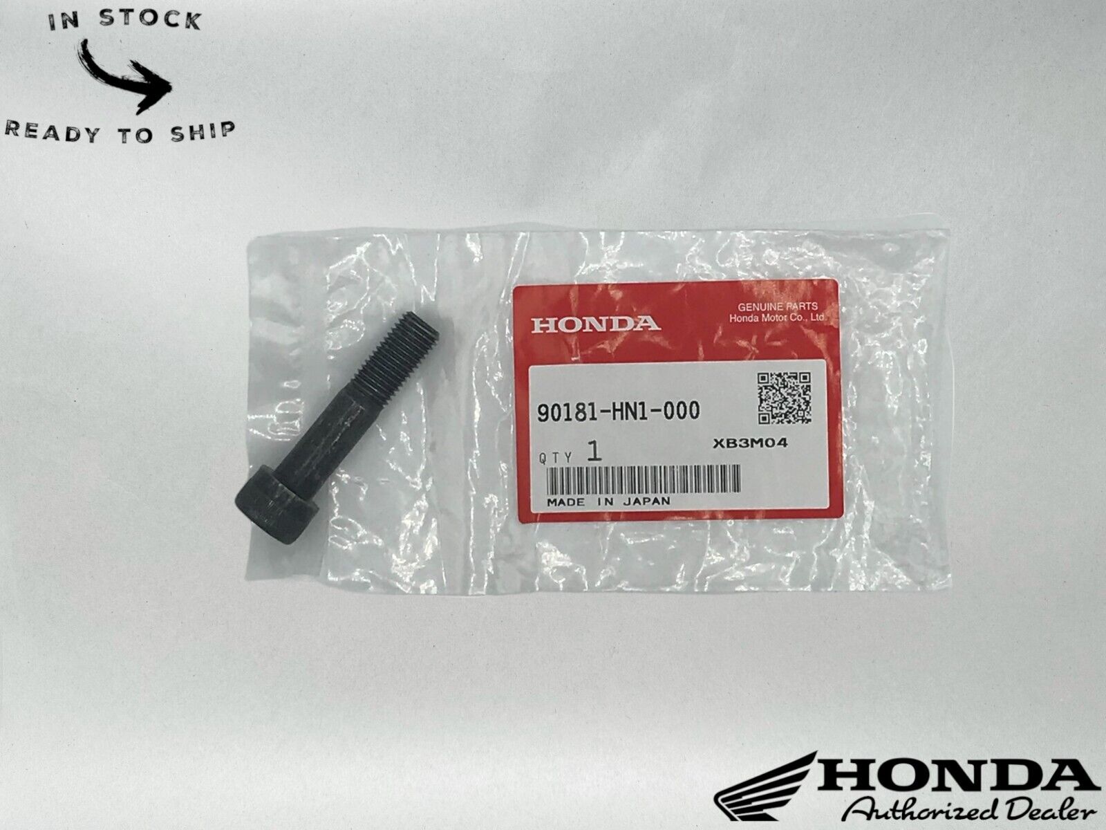 Honda Genuine OEM Socket Bolt (10X45) 90181-HN1-000