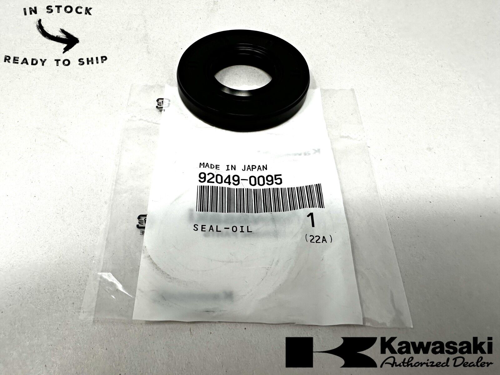 Kawasaki Genuine OEM Oil Seal 92049-0095