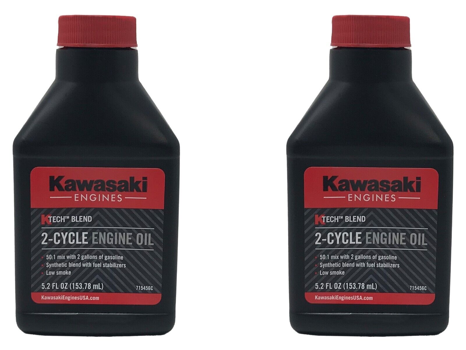 Kawasaki Engines Genuine OEM 5.2 FL OZ 2-Cycle Engine Oil  99969-6083 - 2 Pack