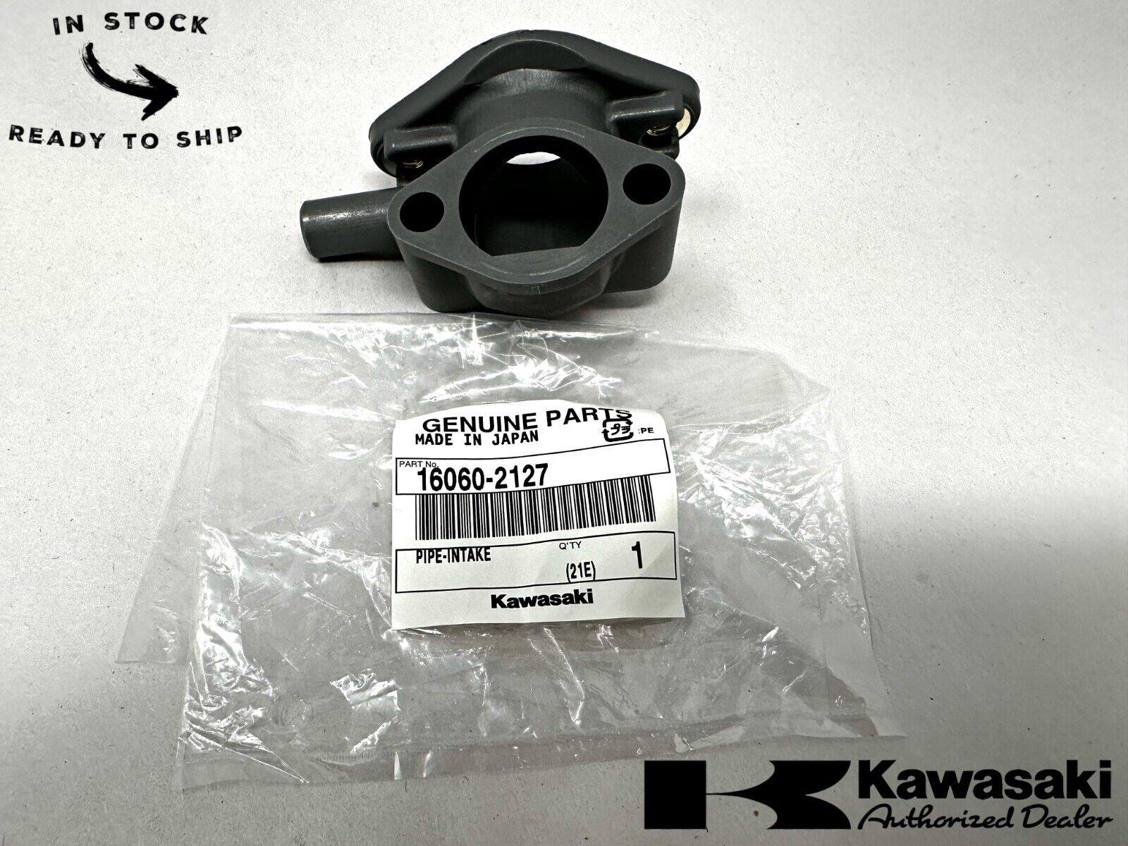 Kawasaki Genuine OEM Intake Pipe 16060-2127