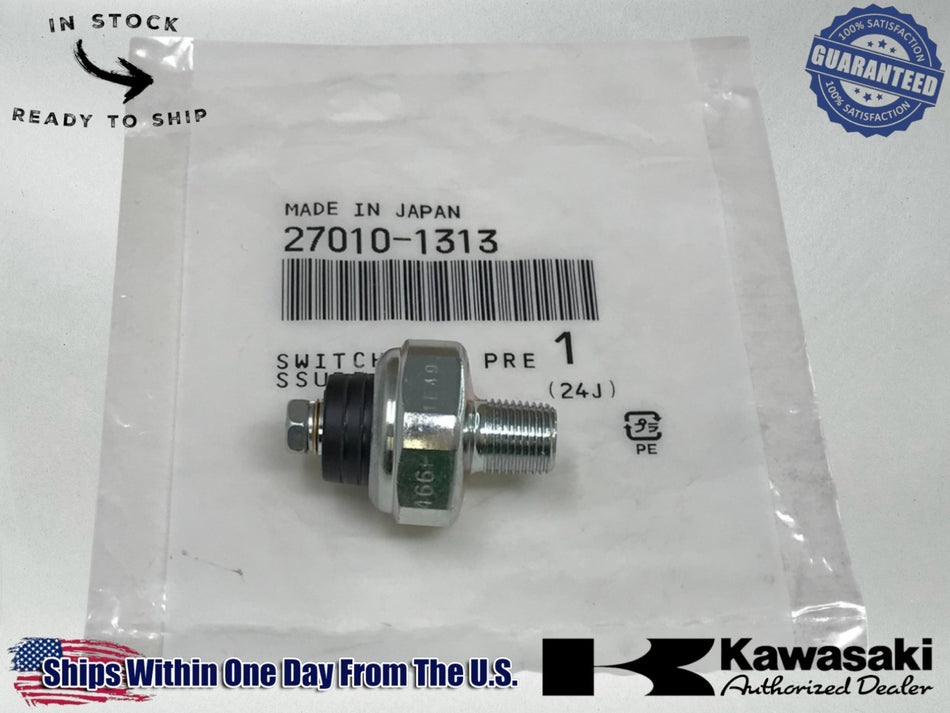 Kawasaki OEM 1981-25 OIL PRESSURE SWITCH BRUTE FORCE PRAIRIE MU 27010-1313