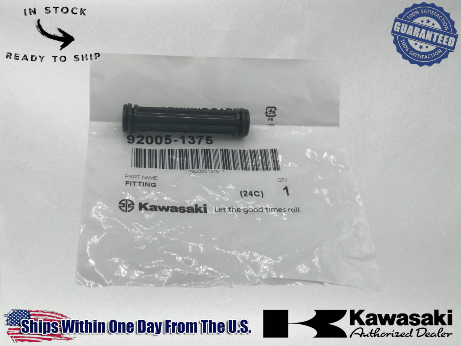 Kawasaki Genuine OEM Authentic 2000-2013 Brute Kfx700 Fitting 92005-1375 1