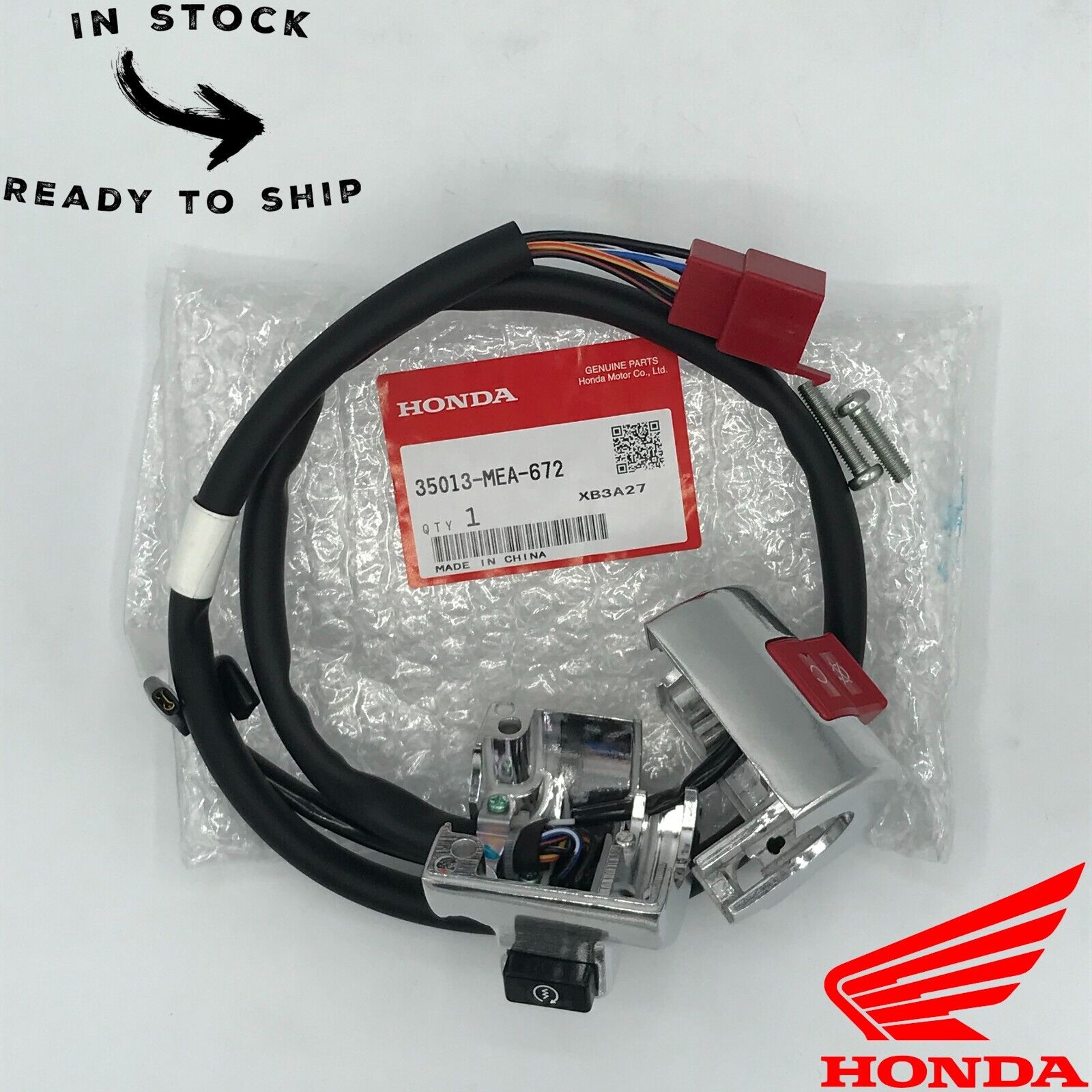 Genuine OEM Honda Starter Stop Switch 35013-MEA-672