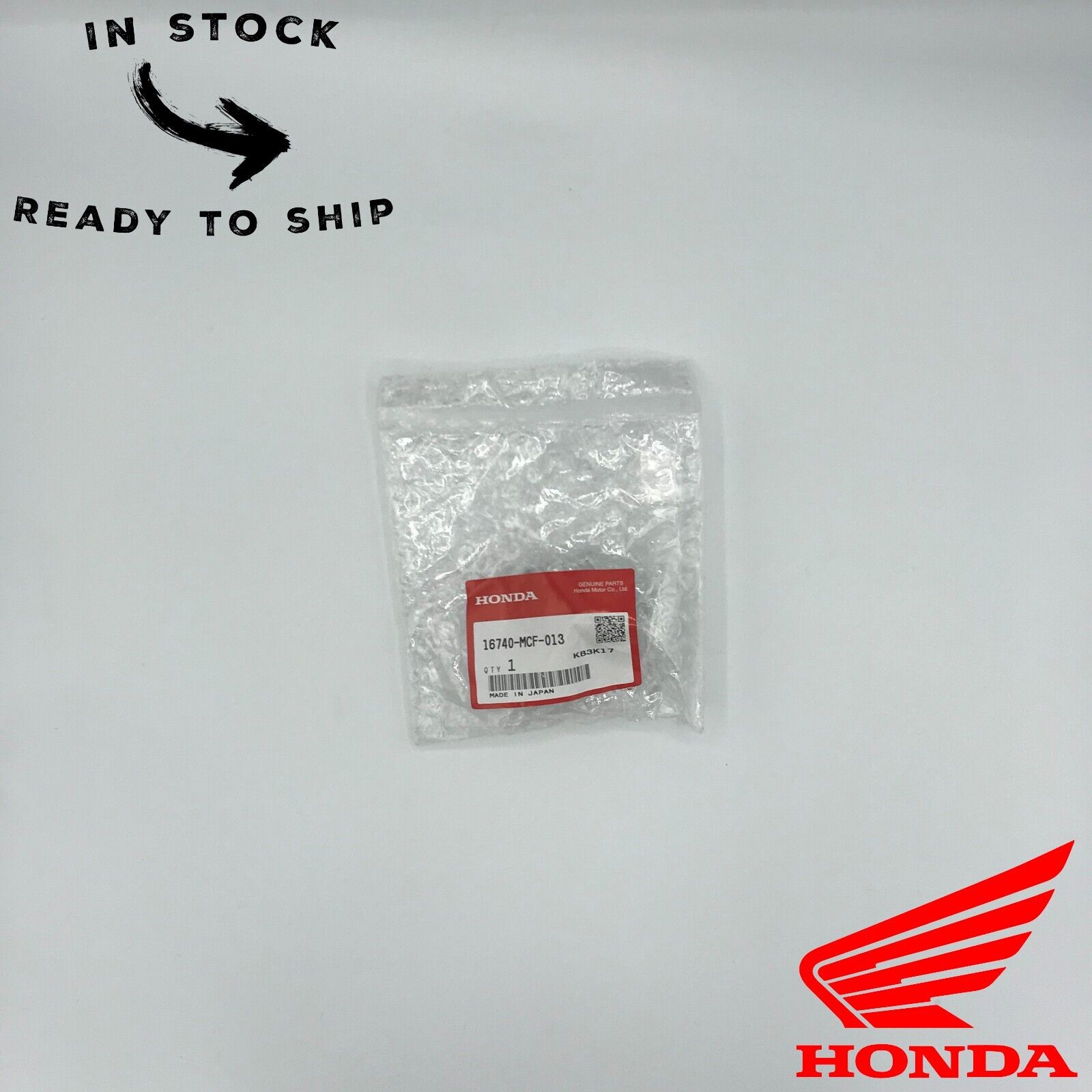 Genuine OEM Honda Pressure Regulator 16740-MCF-013