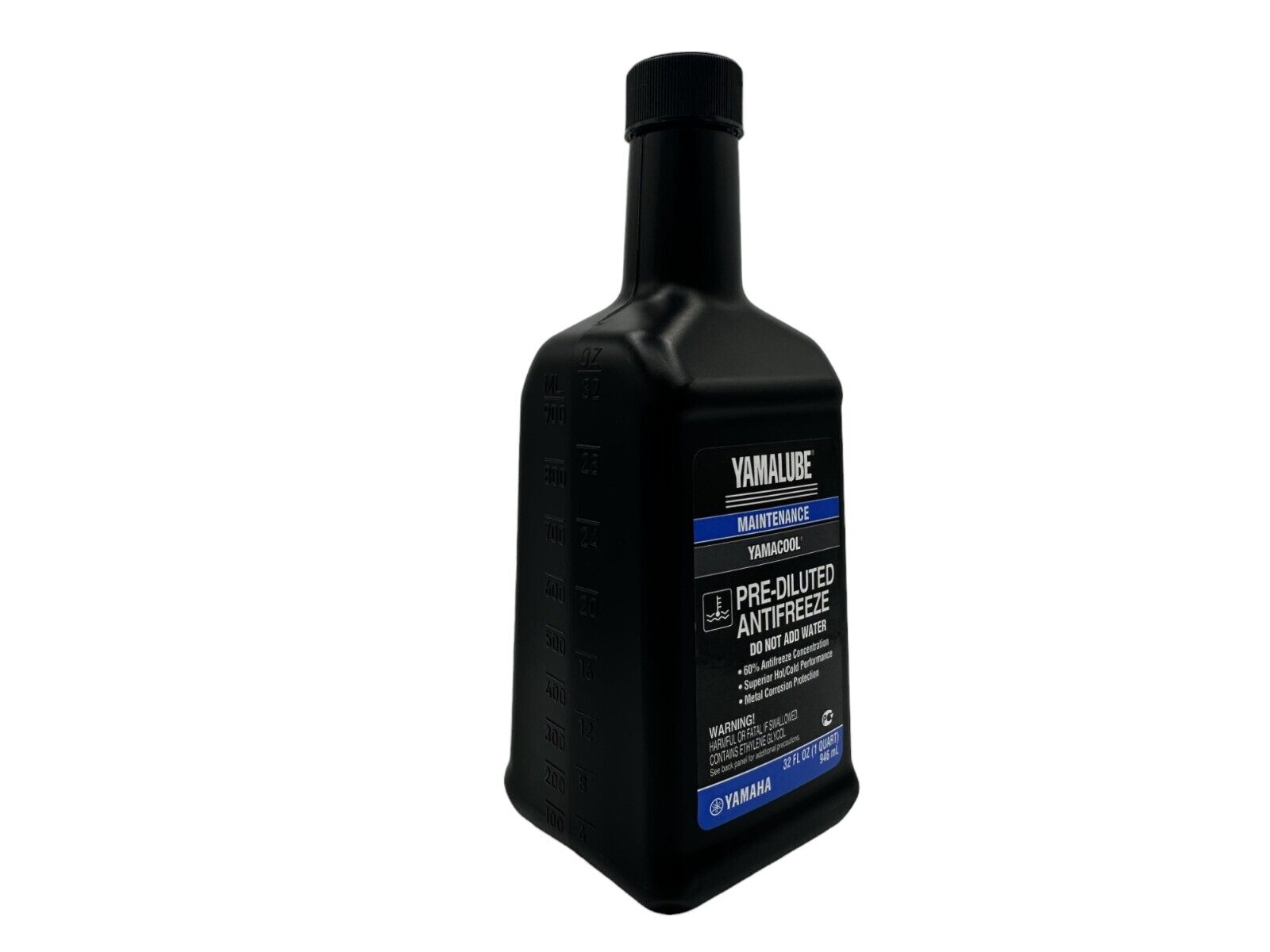 Yamaha Genuine OEM Yamalube Pre-Diluted Anti-Freeze ACC-YAMAC-BL-32 - 4 Pack