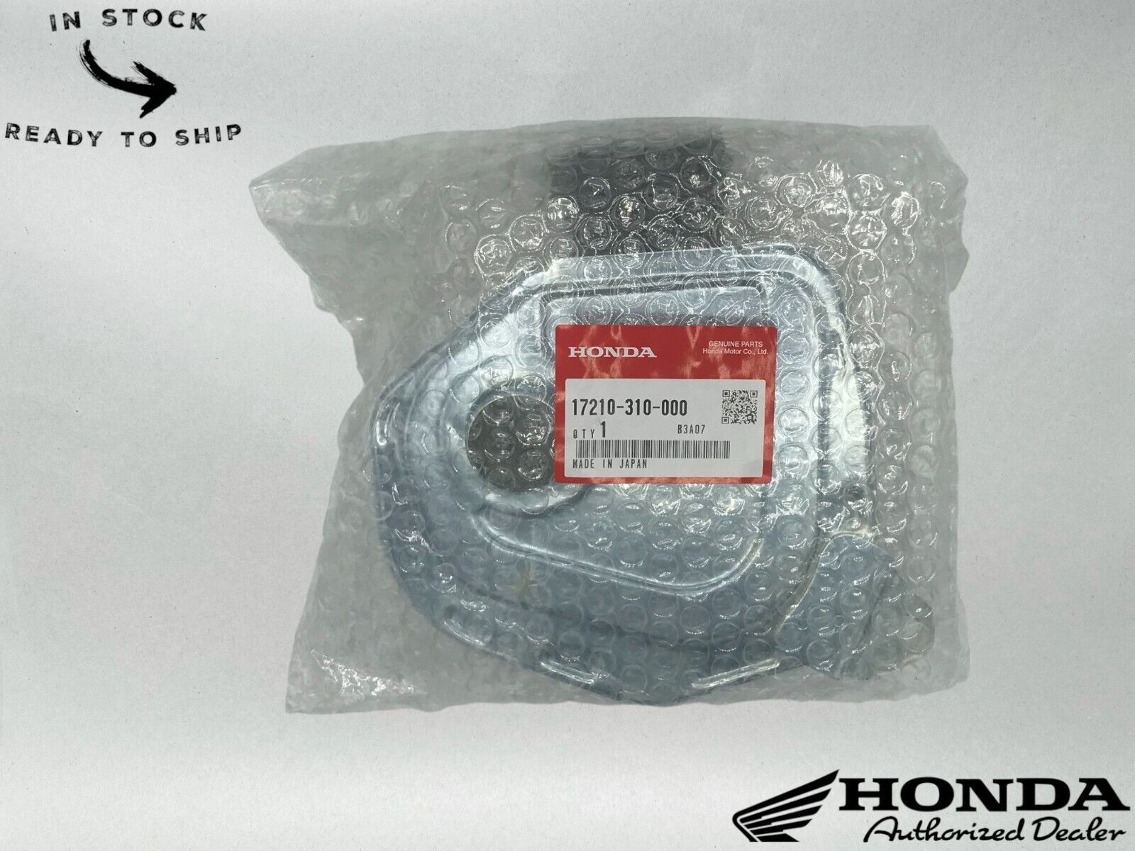 Honda Genuine OEM R. Air Cleaner Element 17210-310-000