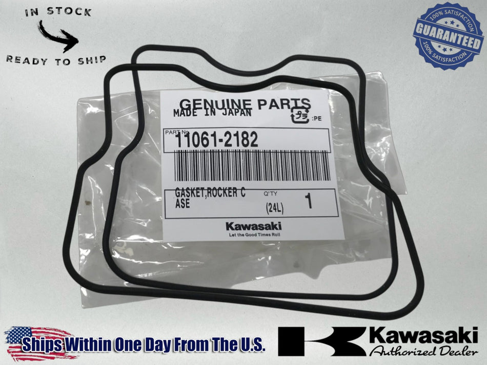 2  OEM VALVE COVER GASKETs FOR KAWASAKI FD620D 11061-2182 / JOHN DEERE 445