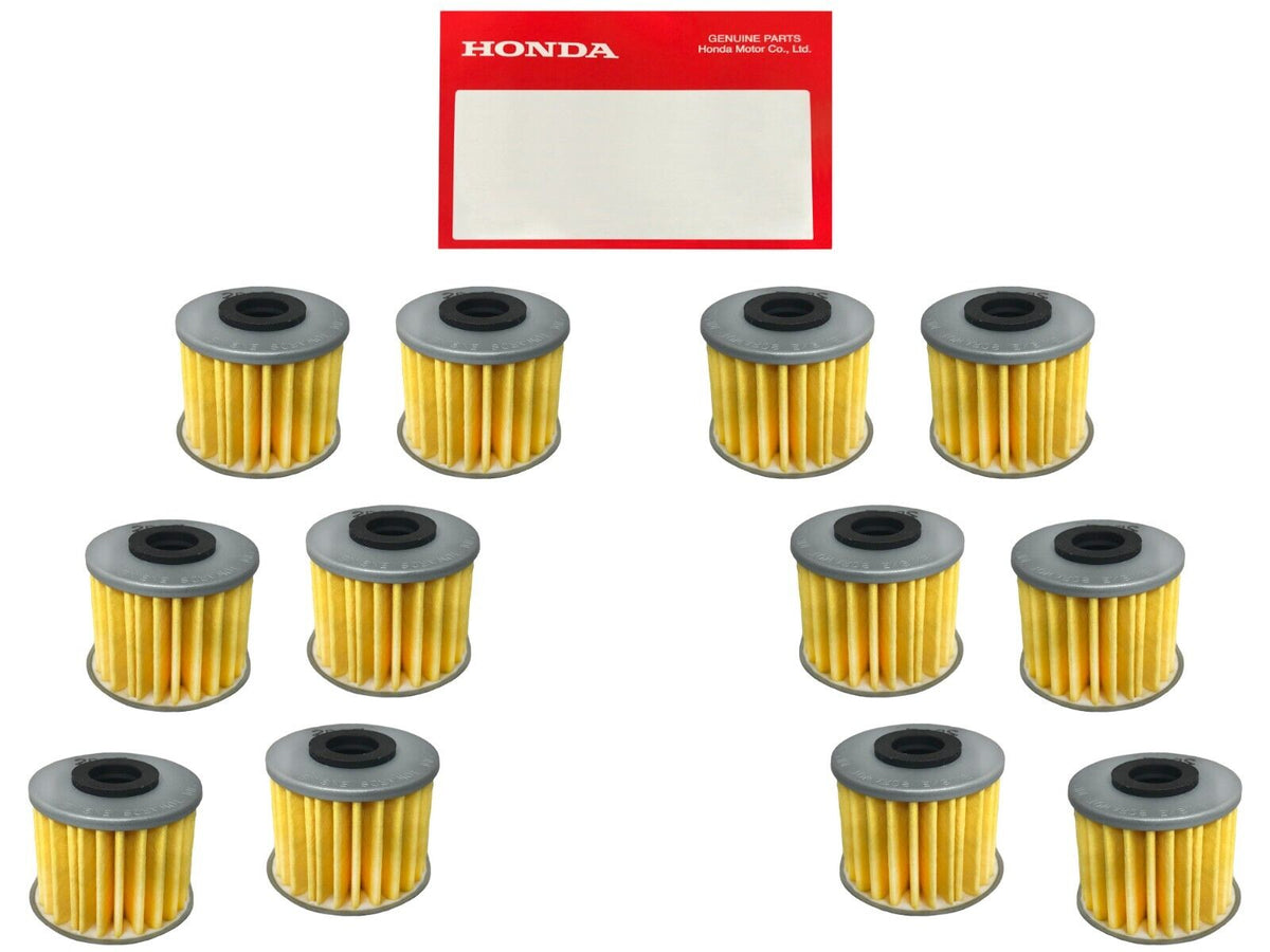 12 Pack OEM Honda Oil Filter 15412-MGS-D21 Fits - Talon / Pioneer / CRF 1000