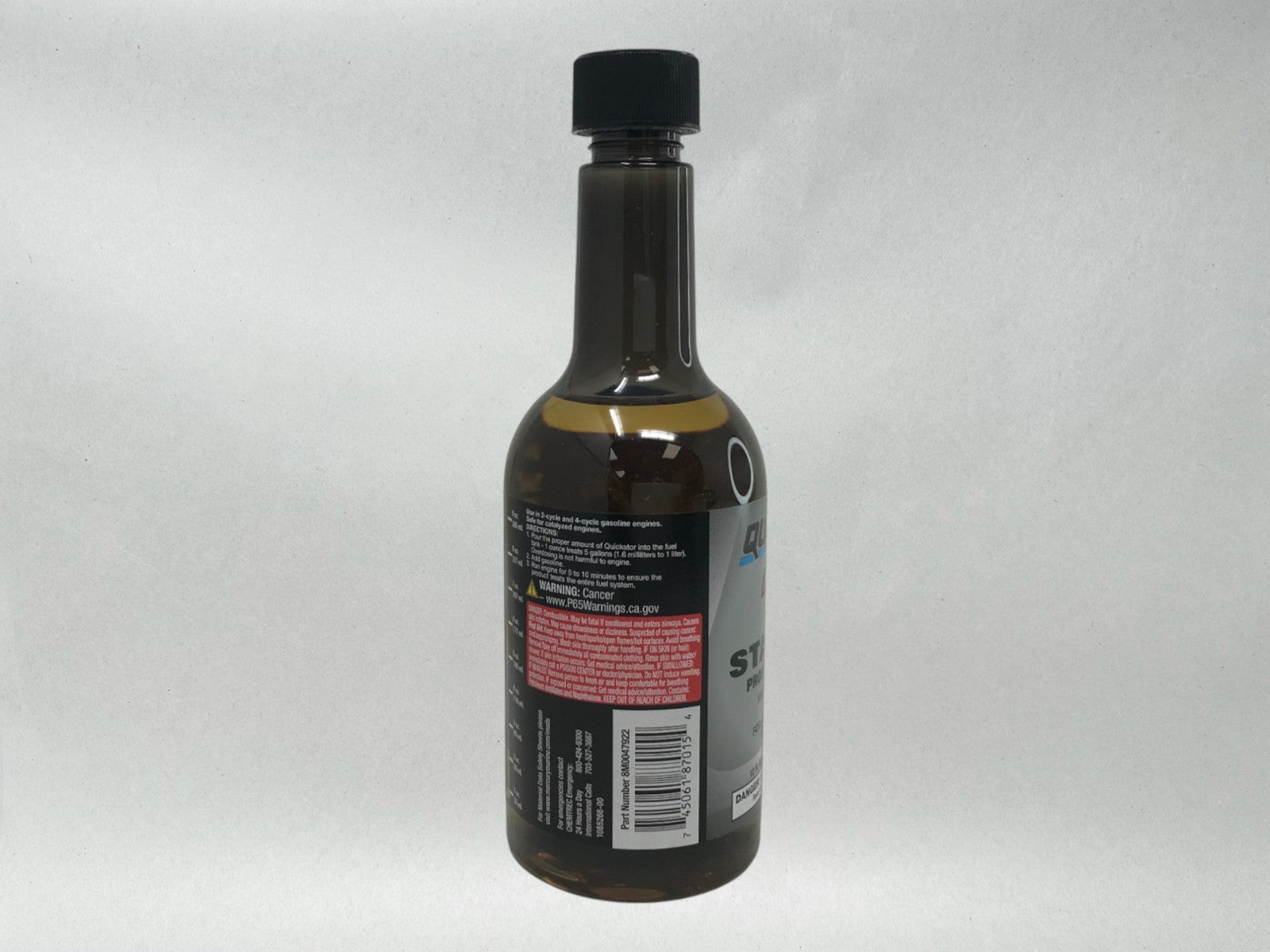 Mercury Genuine OEM Authentic Quickstor Fuel Stabilizer Treatment 12oz 8M0047922