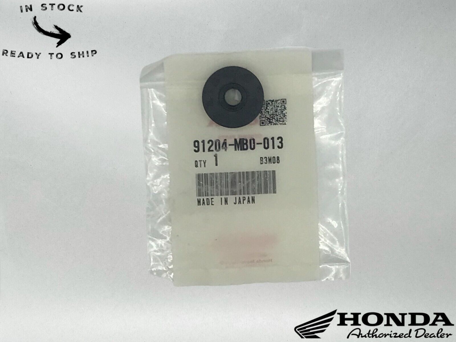 Honda Genuine OEM Oil Seal (8X25X8) 91204-MB0-013