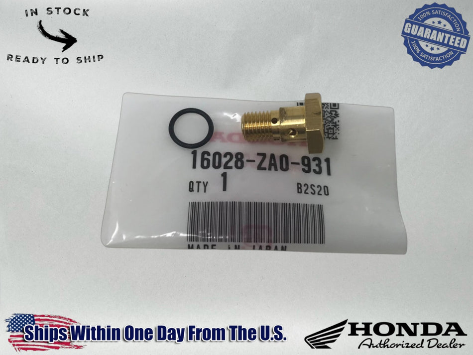 Honda OEM 16028-ZA0-931 SCREW SET - 1997-2025 GX160, GX200