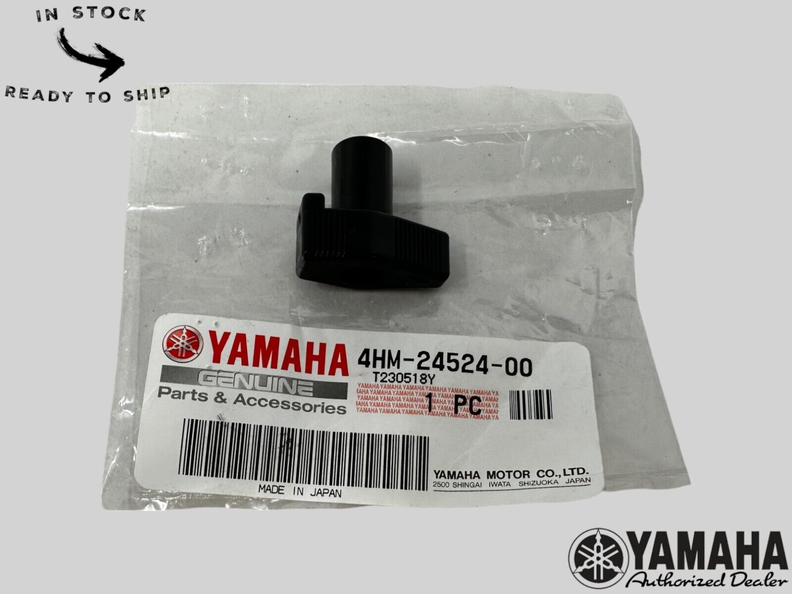 Yamaha Genuine OEM Authentic Cock Lever 4HM-24524-00-00