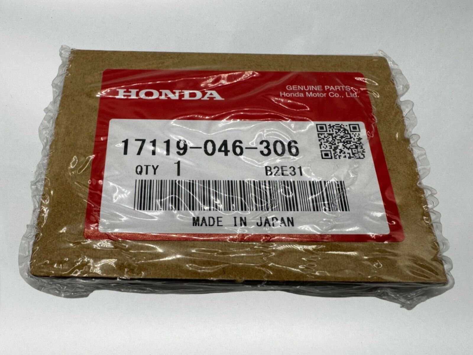 Honda Genuine OEM Authentic Intake Pipe Gasket 17119-046-306