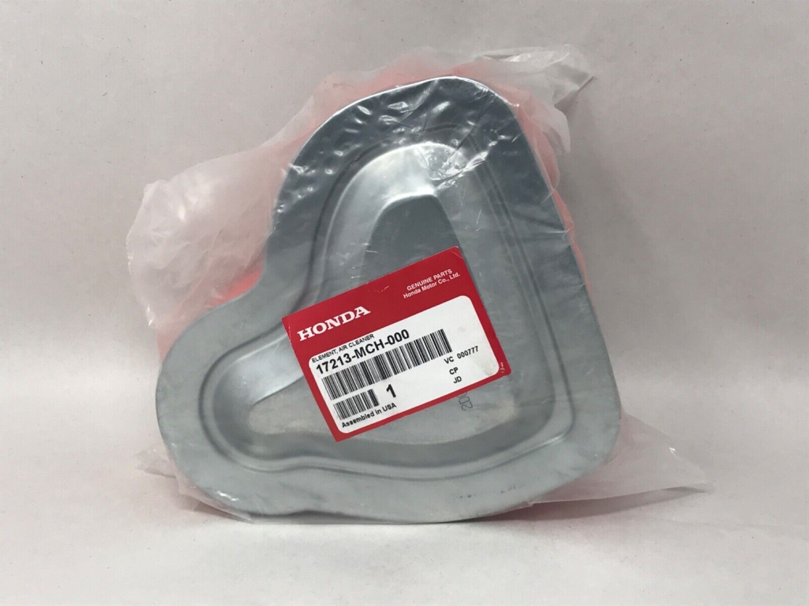 Honda Genuine OEM Air Cleaner Element 17213-MCH-000