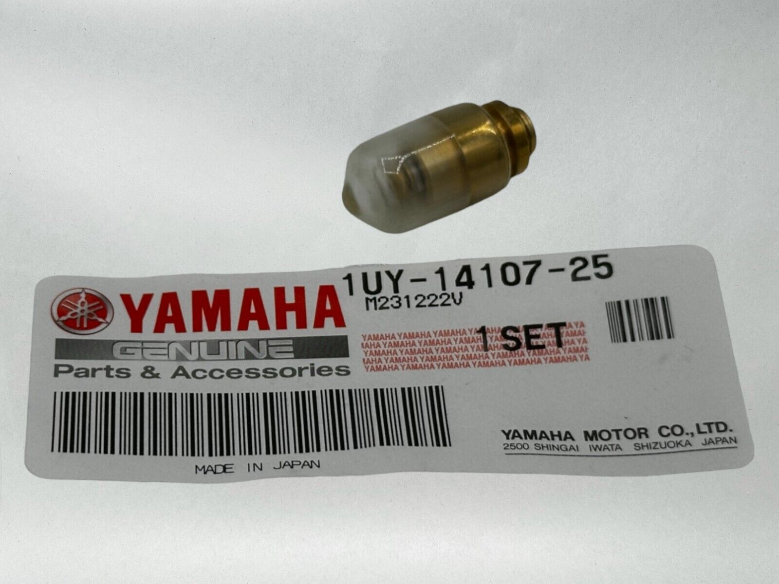 Yamaha Genuine OEM Authentic Needle Valve Set 1UY-14107-25-00