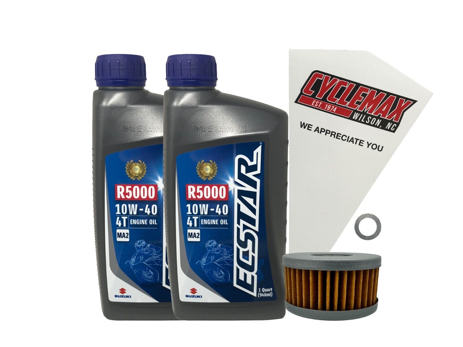 Cyclemax Genuine OEM Standard Oil Change Kit fits 2001-2007 Suzuki DR-Z250