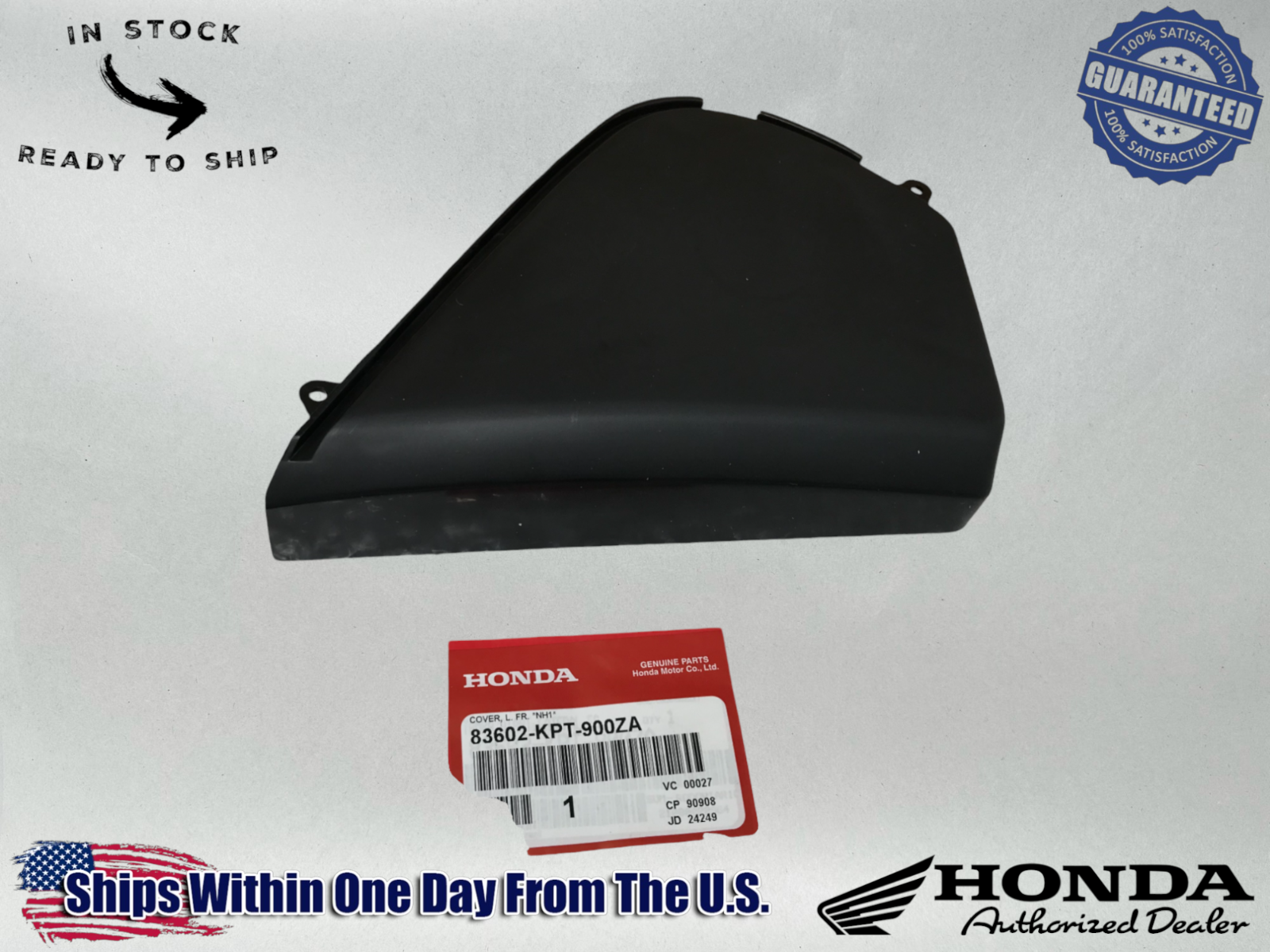 Honda OEM Airbox AirBoxCover Left Side CRF150F CRF 150 83602-KPT-900ZA