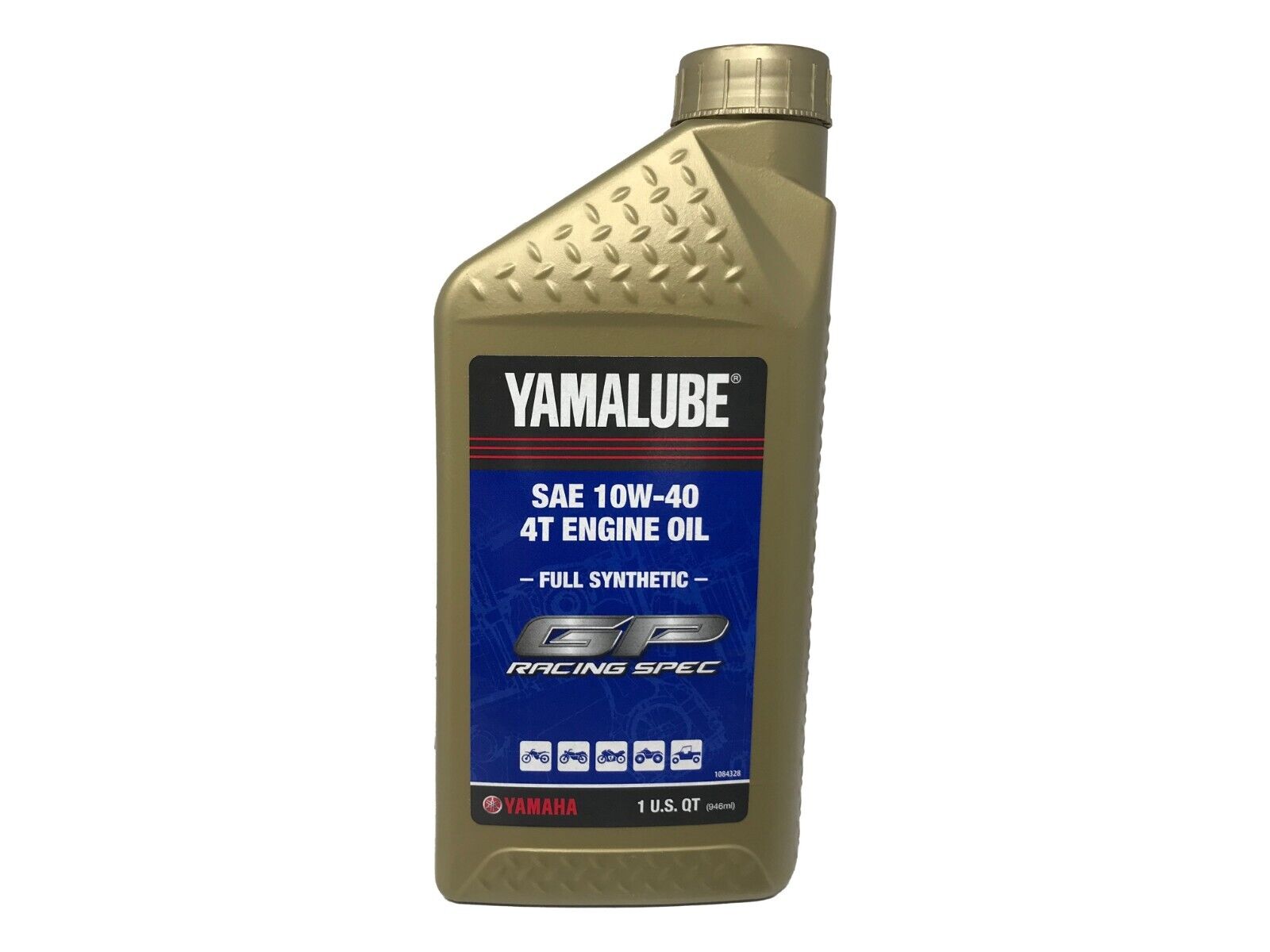 Yamaha Genuine Yamalube Full Synthetic 10W40 Racing Oil LUB-RS4GP-FS-12