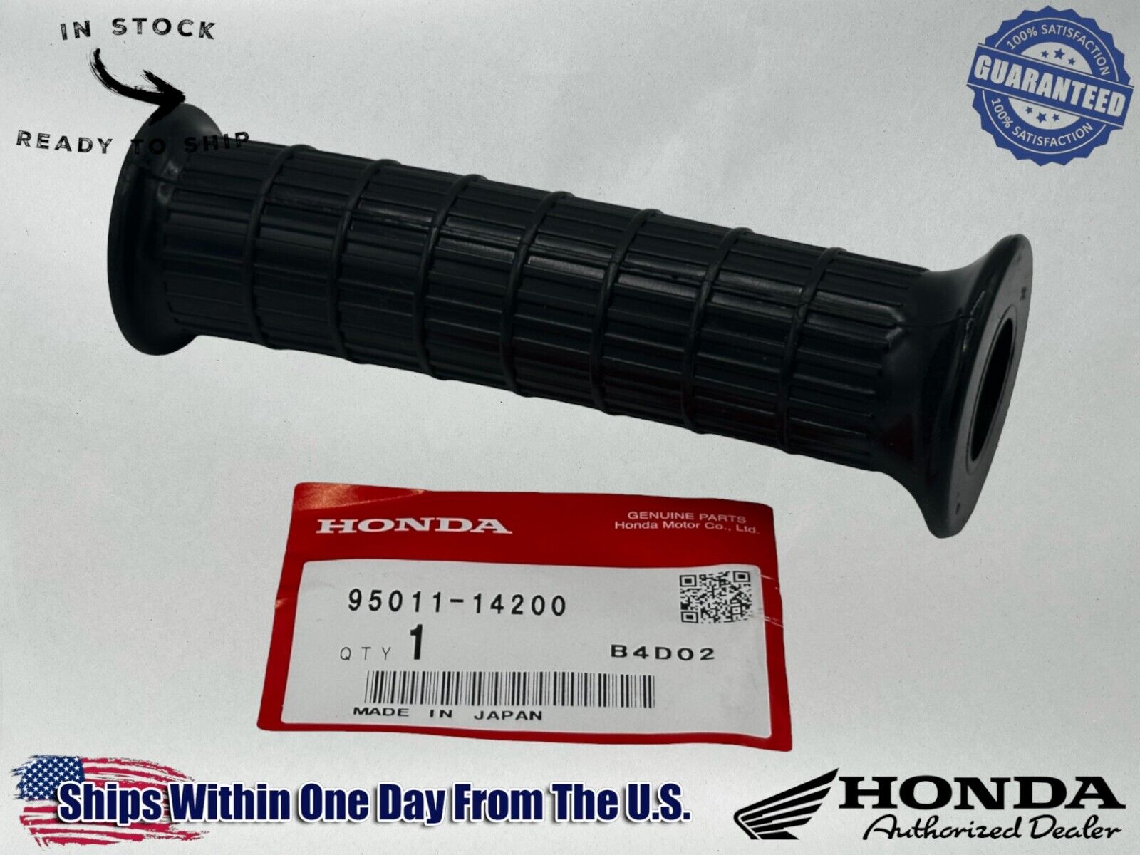 Honda Genuine OEM Authentic Handle Grip Left 95011-14200