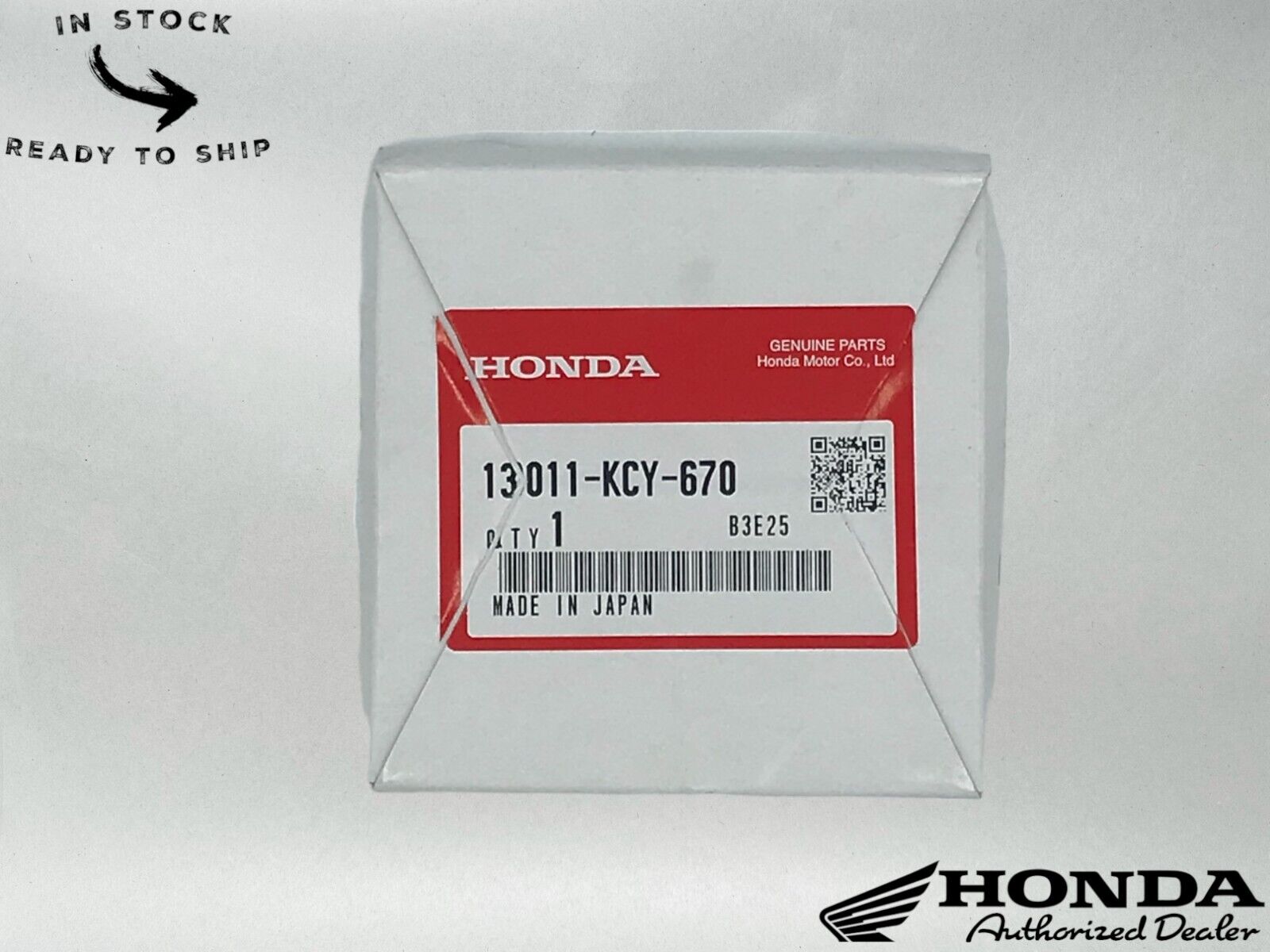 Honda Genuine OEM STD Ring Set 13011-KCY-670