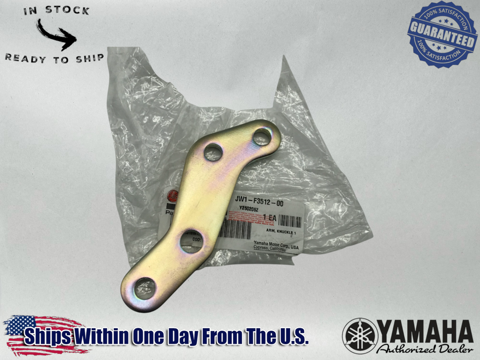 Yamaha OEM Golf Cart Steering S-Bracket/ Knuckle Arm Bracket JW1-F3512-00-00