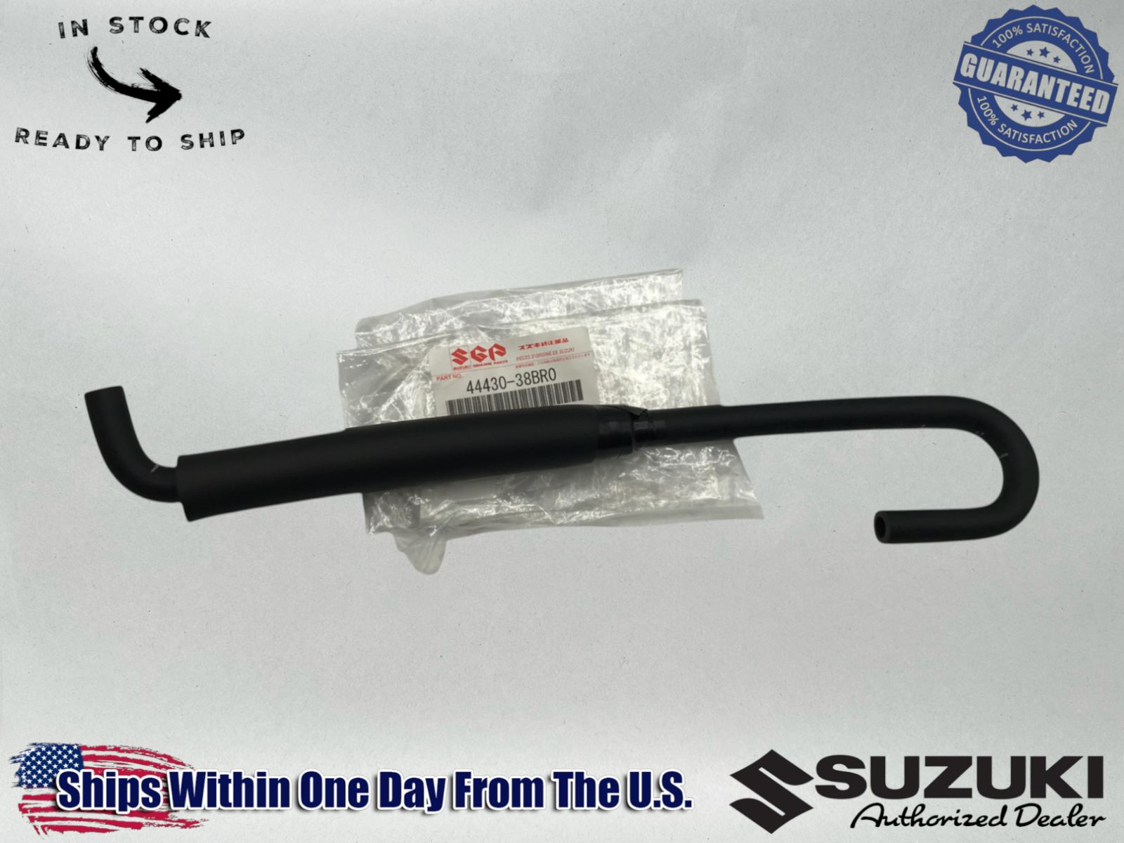 Suzuki Genuine OEM FUEL HOSE 1987-2004 INTRUDER 1400 VS1400GLP 44430-38BR0