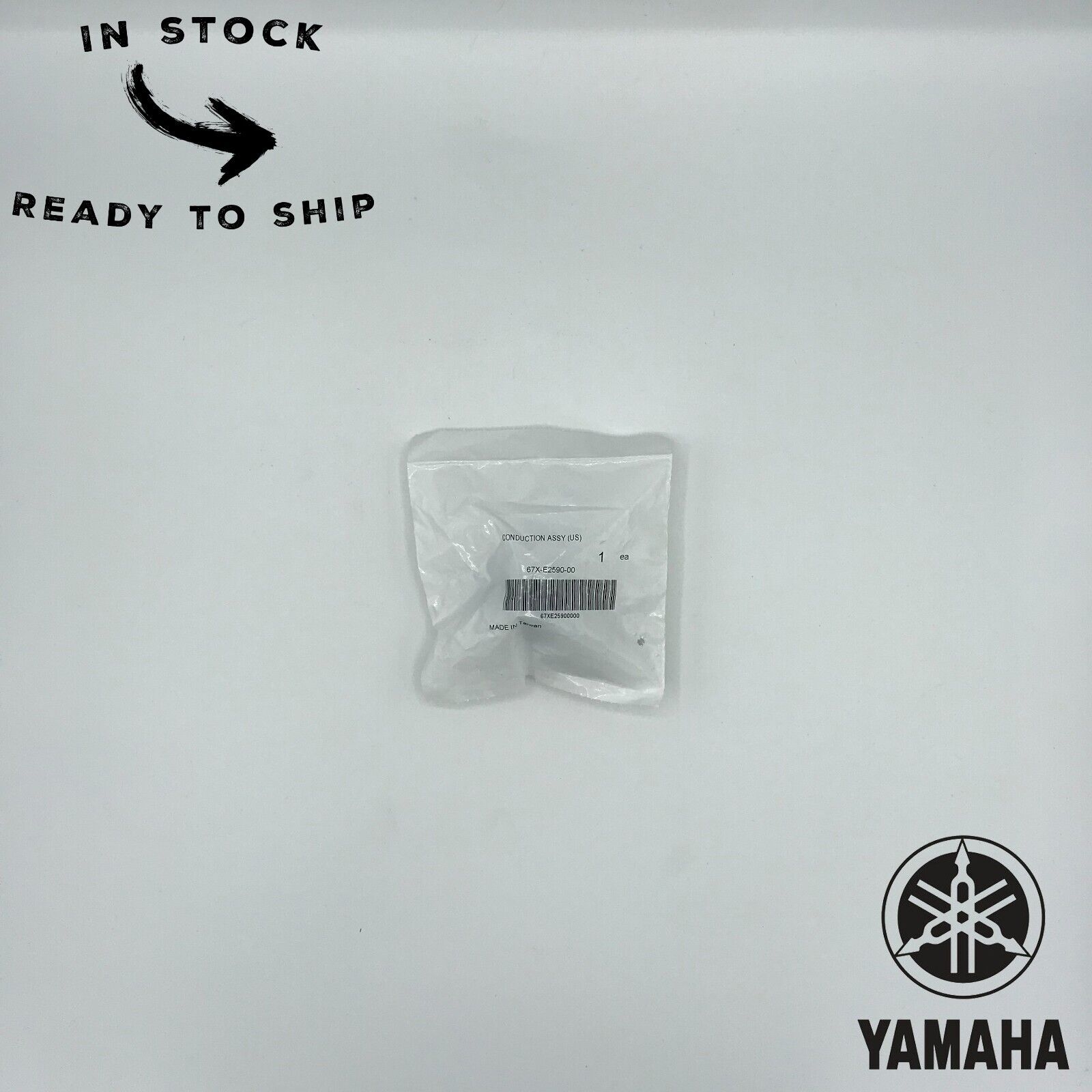 Genuine OEM Yamaha WaveRunner Conduction Assy Flush Fitting 67X-E2590-00-00