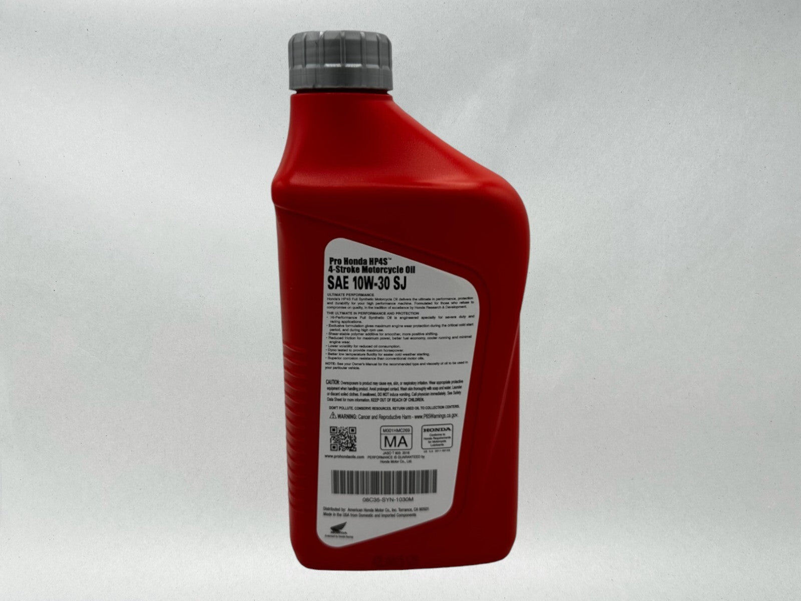 Honda HP4S Full Synthetic Oil Change Kit for 2019-2026 CB650R