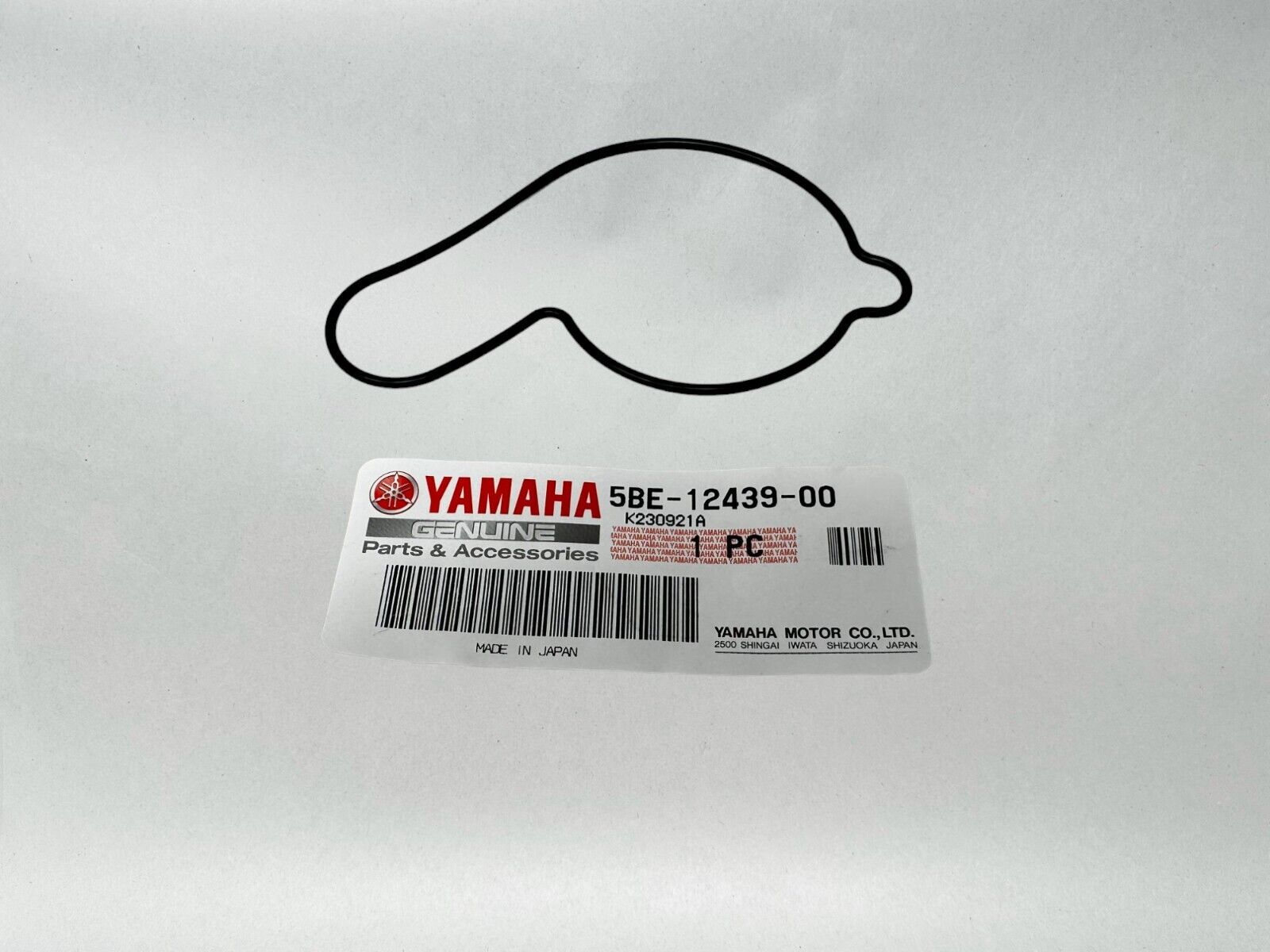 Yamaha Genuine OEM O Ring 5BE-12439-00-00