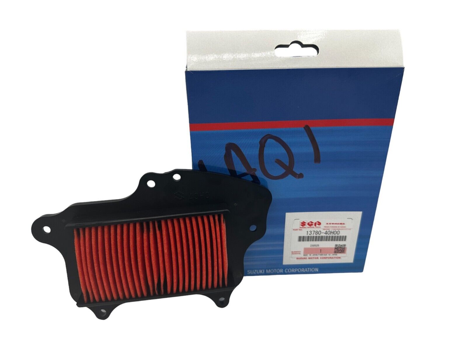 Suzuki Genuine OEM Air Filter 13780-40H00