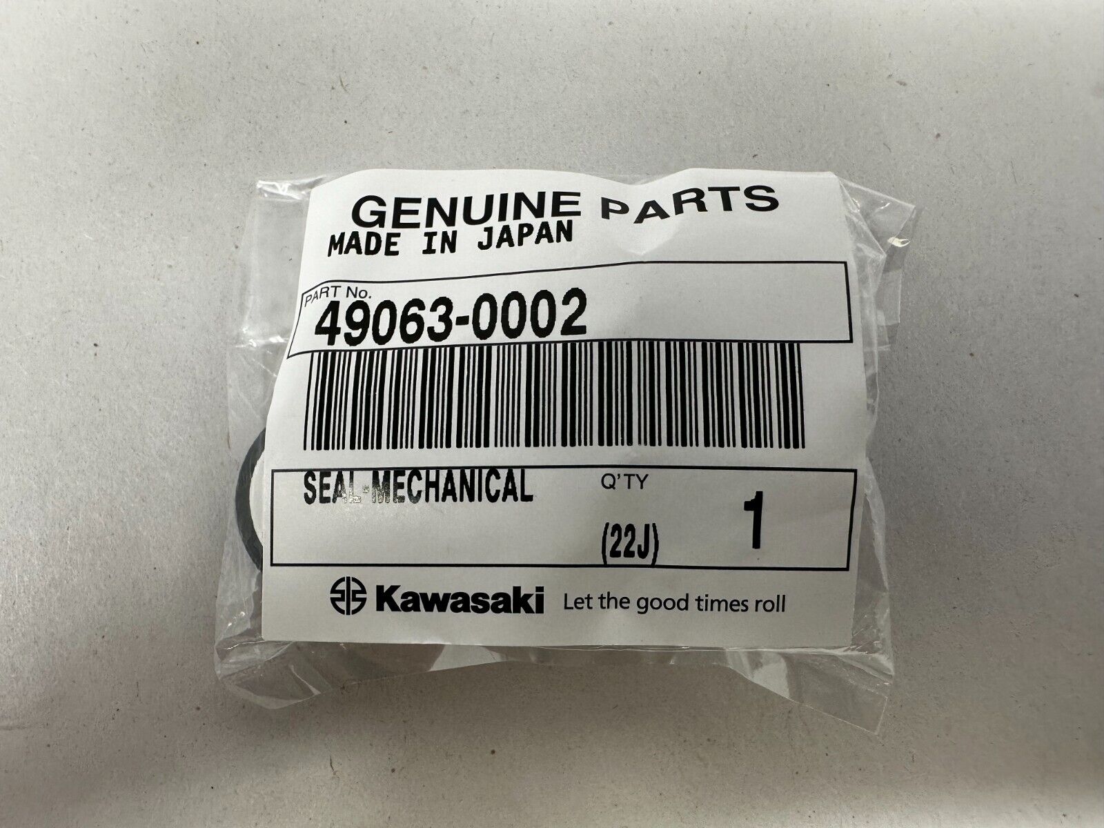 Kawasaki Genuine OEM Mechanical Seal 49063-0002