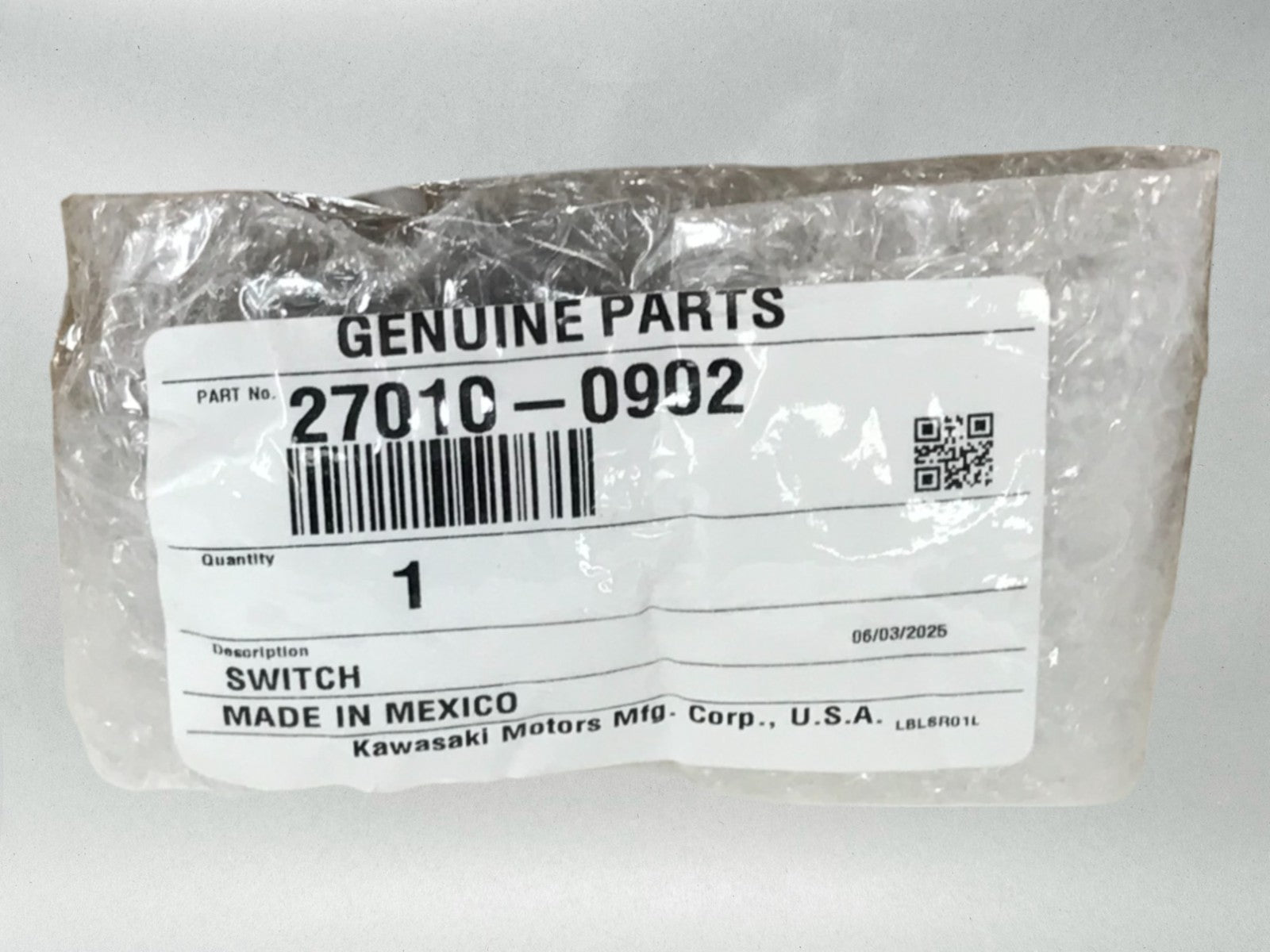 Kawasaki Genuine OEM Authentic Switch 2wd-4wd 27100902 27010-0902