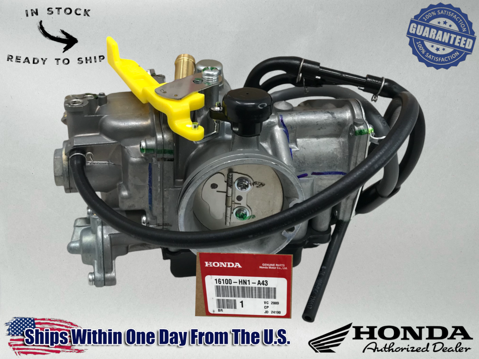 Honda OEM Carburetor TRX400 EX 400X Sportrax 99-14 Carb 16100-HN1-A43