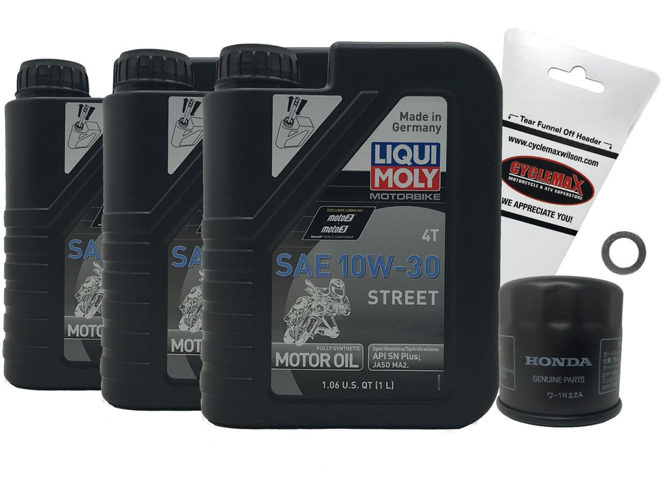 Honda Full Synthetic Oil Change Kit for 2004-2013 SHADOW 750