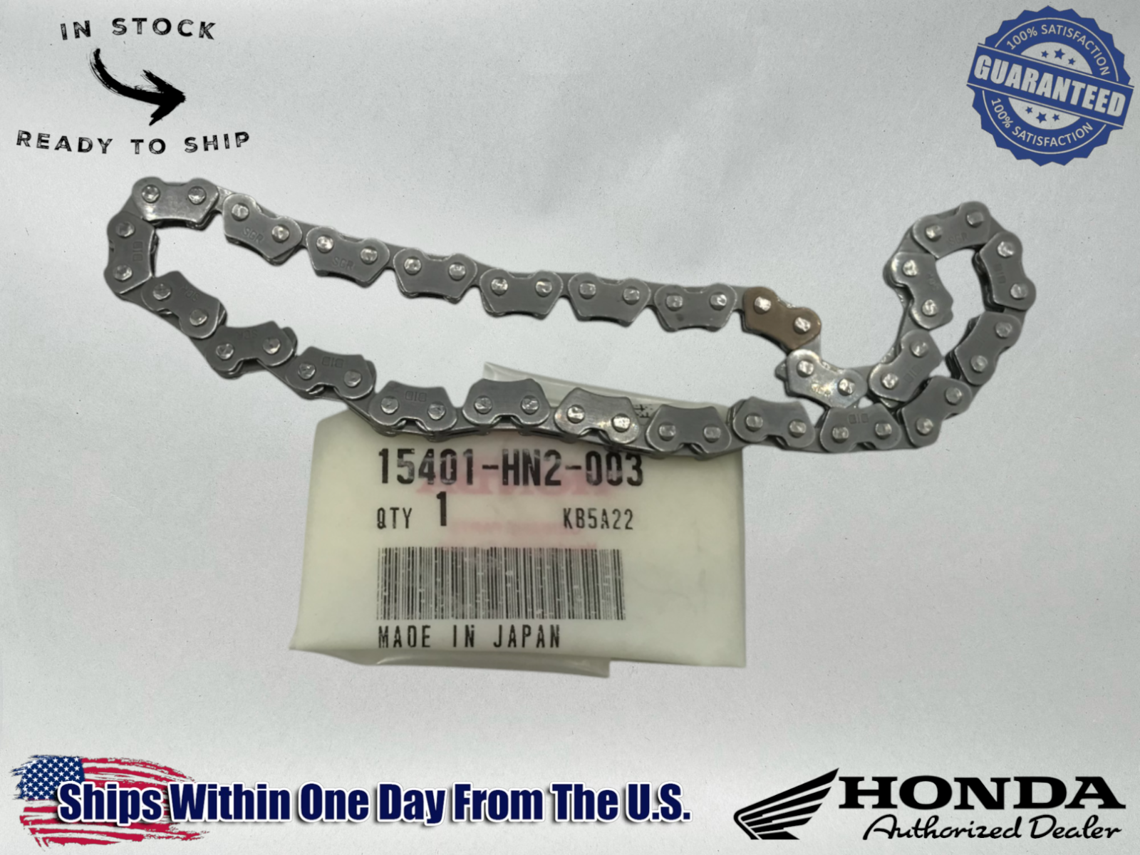 Honda OEM Oil Pump Drive Chain Fourtrax Four Trax TRX500 TRX650 15401-HN2-003
