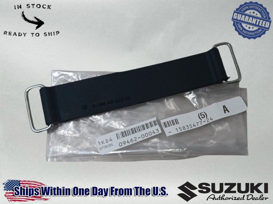Suzuki OEM Authentic Battery Hold Down Oil Tank Rubber Strap 09462-00043