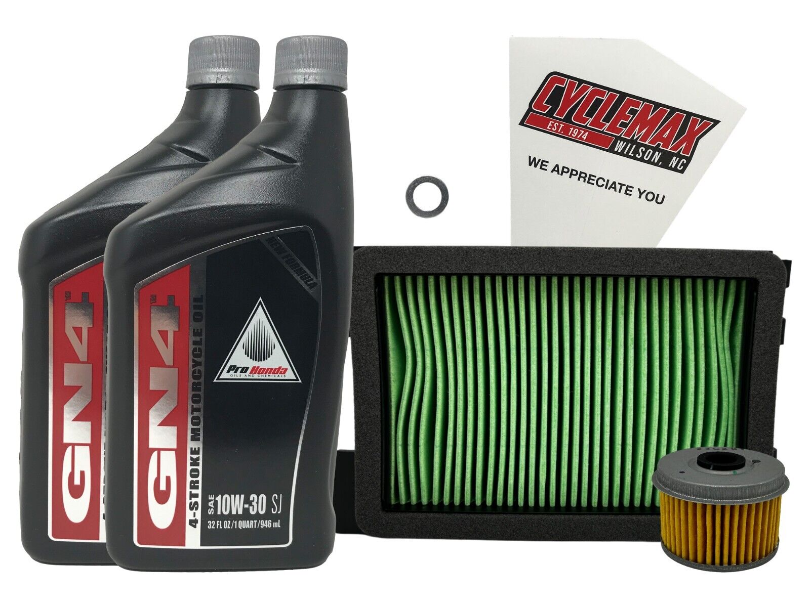 Cyclemax 10W-30 Tune-Up Kit fits 2015-2022 Honda CBR 300 CBR300R