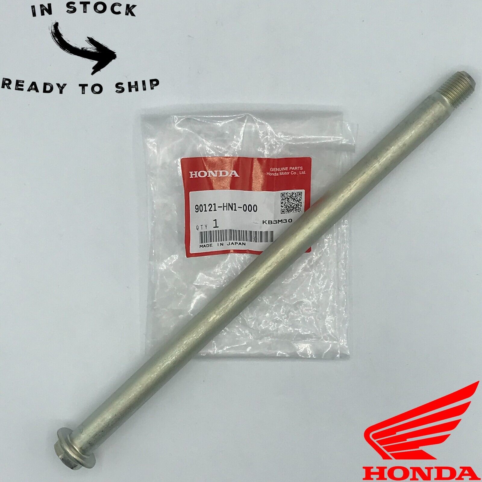 Genuine OEM Honda Swingarm Pivot Bolt 90121-HN1-000