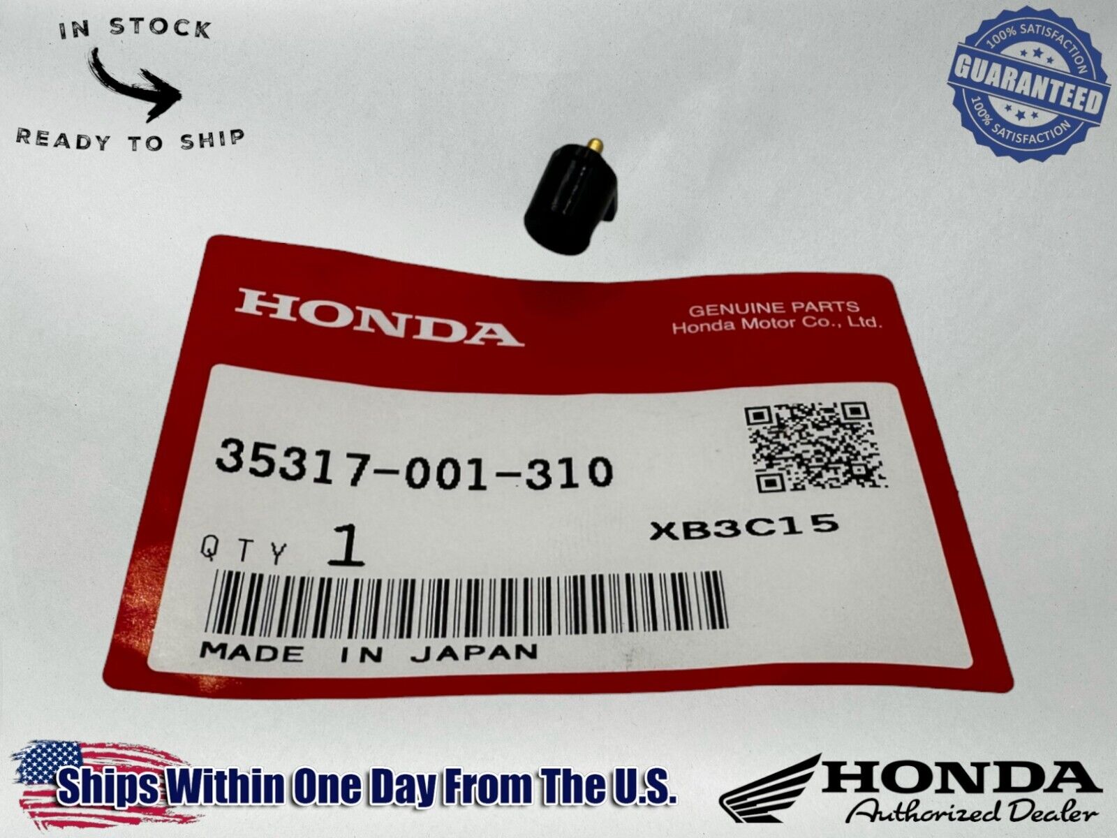 Honda Genuine OEM Authentic Button 35317-001-310