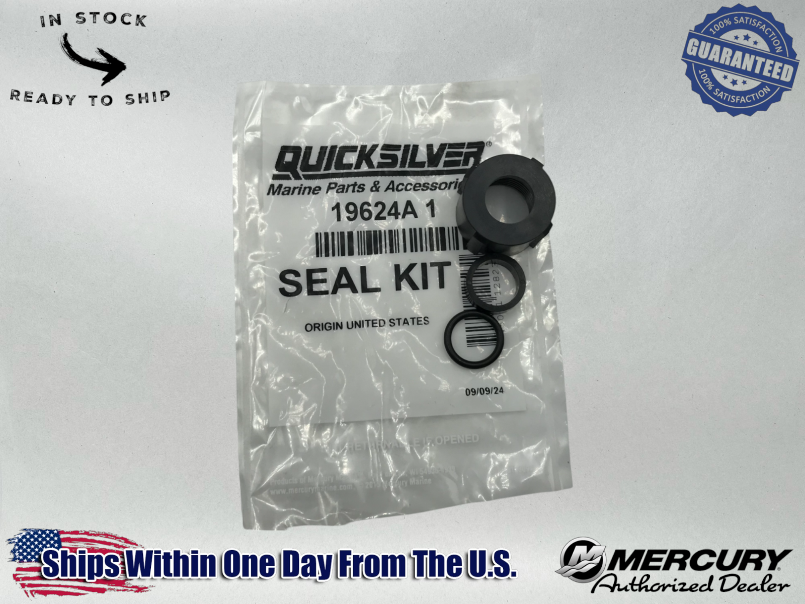 Mercury Genuine OEM Authentic SEAL KIT 19624A1