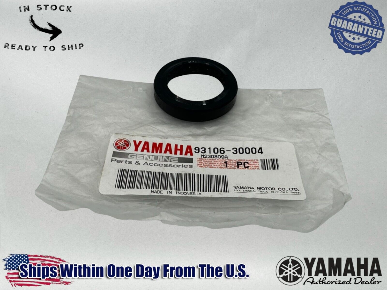 Yamaha Genuine OEM Authentic Oil Seal 93106-30004-00-00