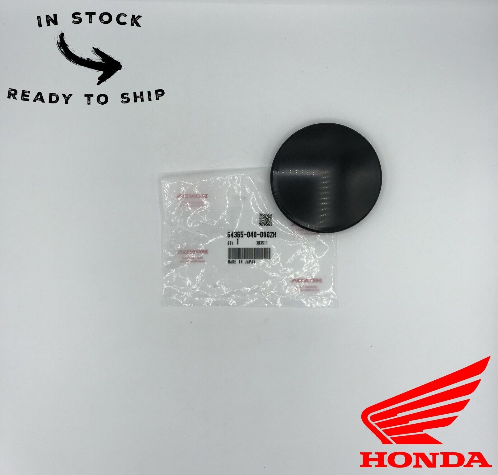 Genuine OEM Honda Headlight Housing Cover Cap 64365-040-000ZH