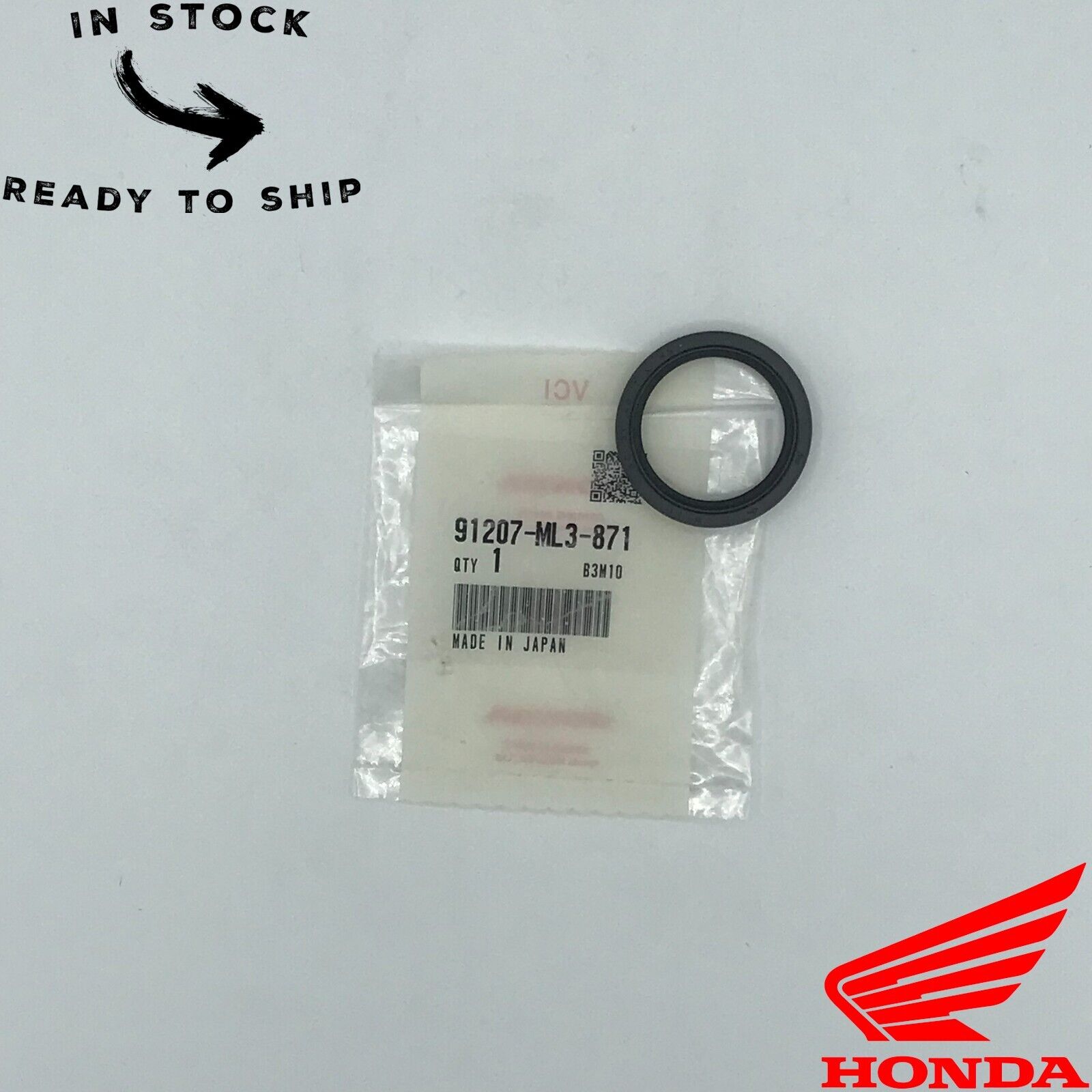 Genuine OEM Honda Counter Shaft Sprocket Oil Seal 91207-ML3-871