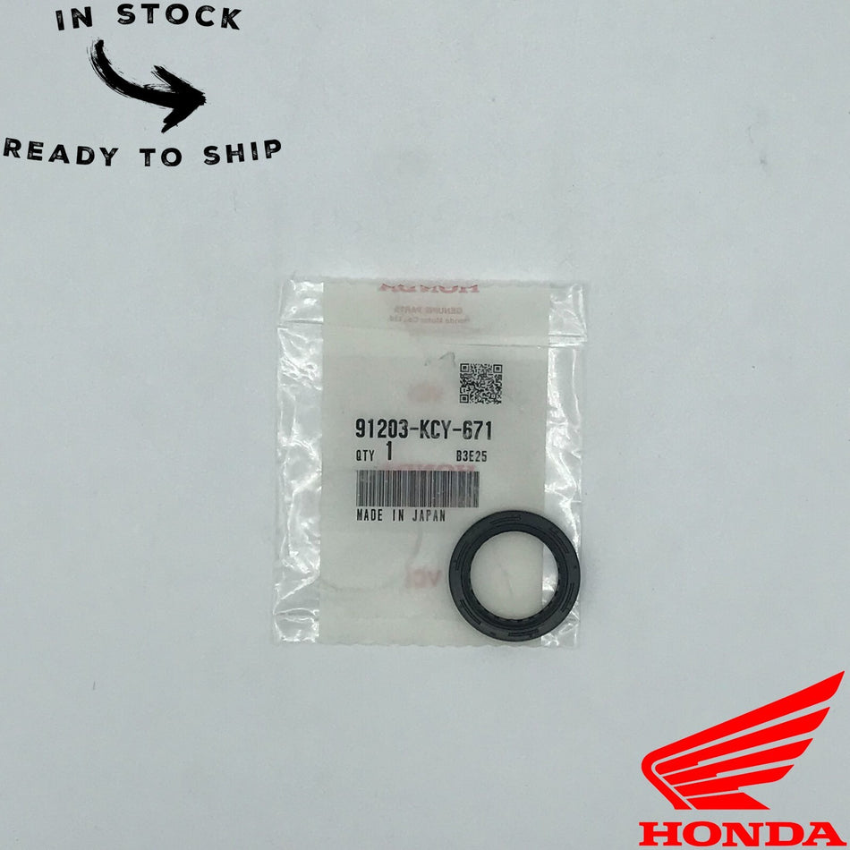 Genuine OEM Honda Output Shaft Front Sprocket Seal 91203-KCY-671