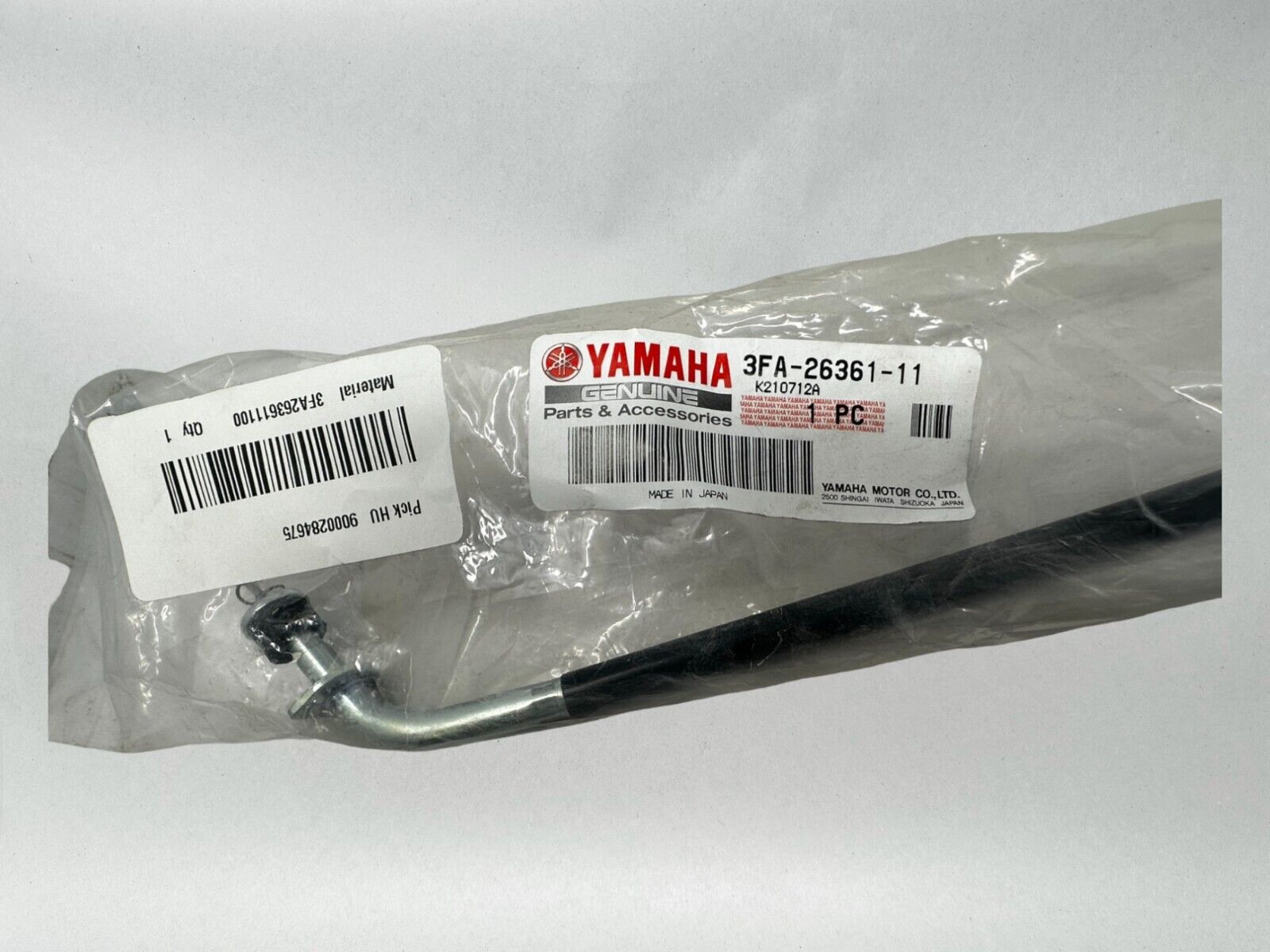 Yamaha Genuine OEM Authentic Brake Cable 3FA-26361-11-00